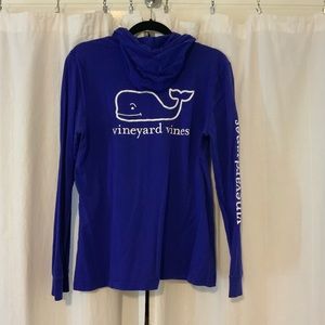 [ vineyard vines ] long-sleeve hooded tee